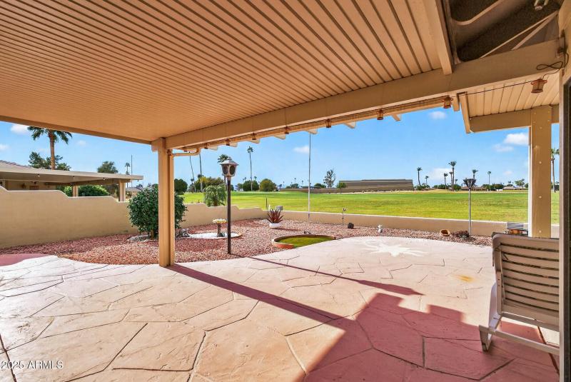Patio / Golf View