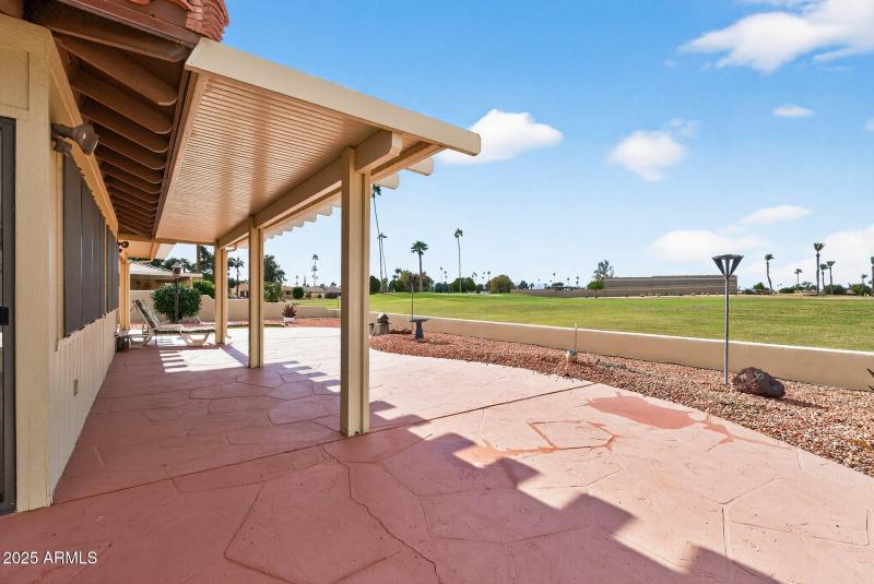Patio / Golf View