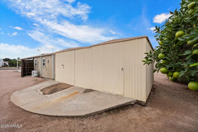 3 large storage sheds