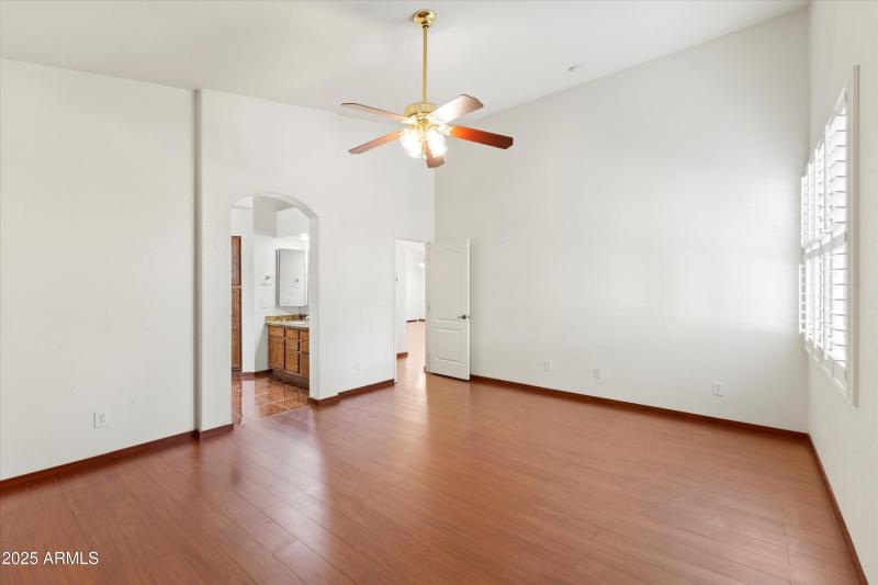 Primary Bedroom Looking towards Bath