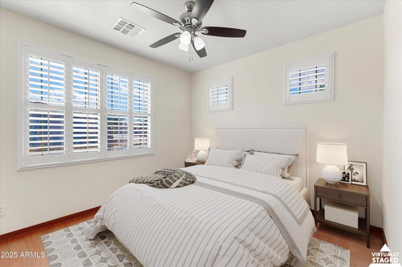 Guest Bedroom Virtually Staged