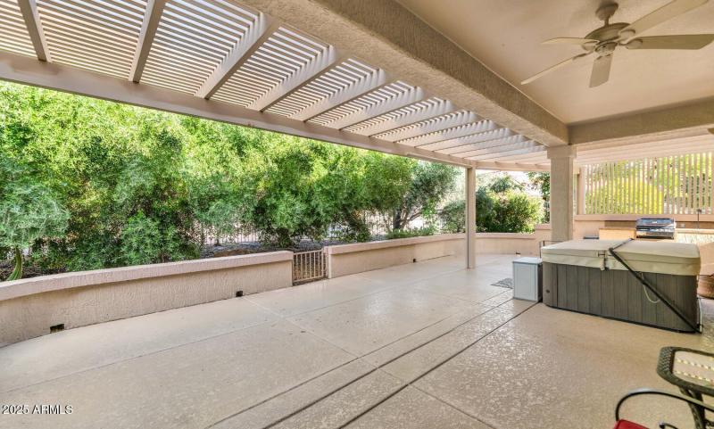 Extended, Covered Patio