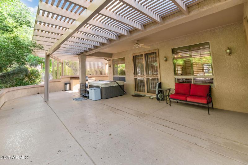 Extended, Covered Patio