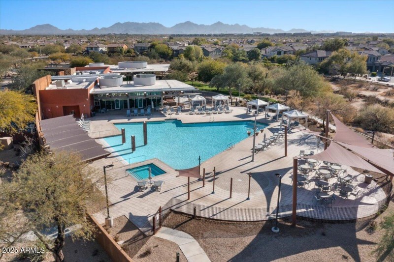 44-Aerial Community pool