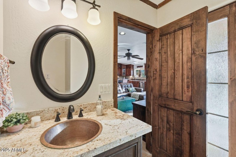 12 bath off of family room