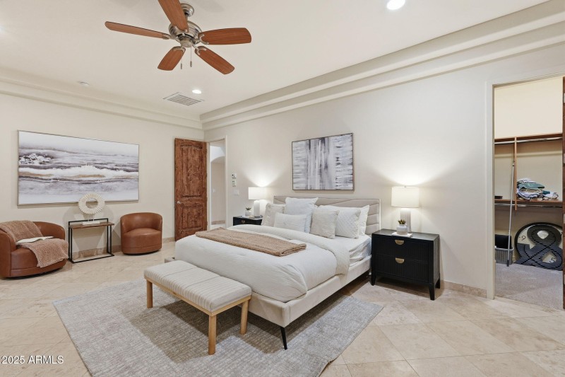 Primary w/ second closet