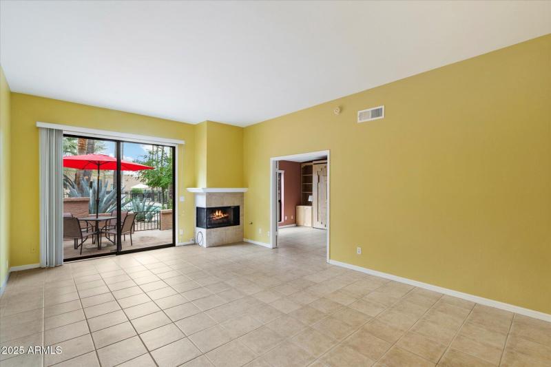 Great room from dining area