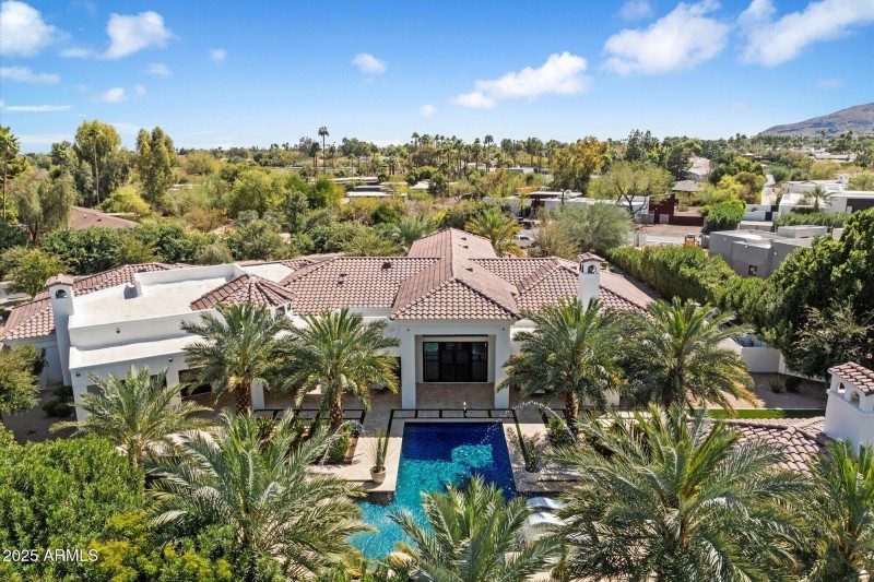 Rear view from North