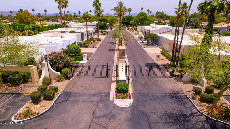 Gated Community Entrance
