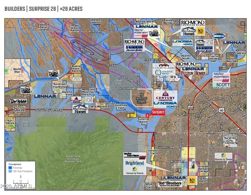 AZSW48572 Builders Map