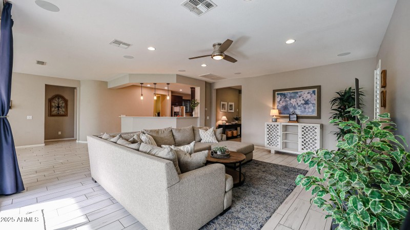 Great Room with Open Kitchen