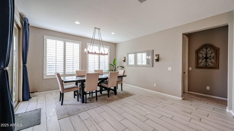 Generous Dining Space