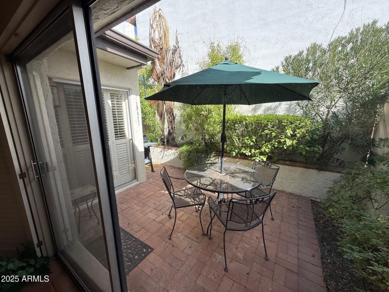 Patio Access from Primary Bedroom