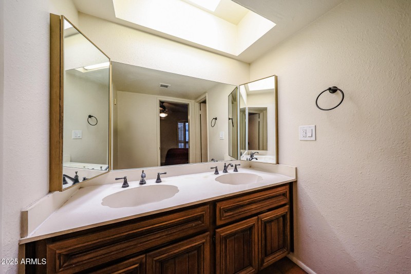 Dual Sink Vanity