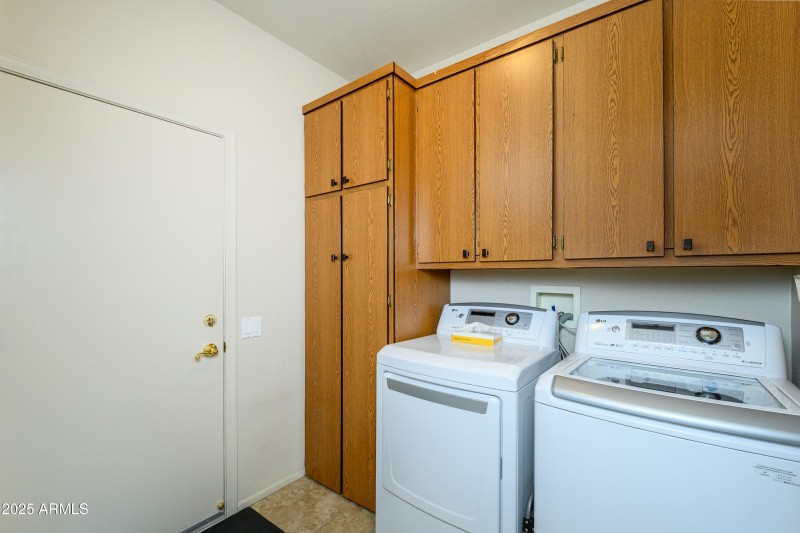 Laundry with cabineys