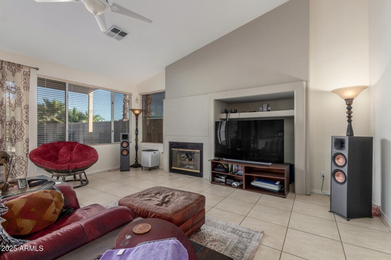Family Room with Fireplace