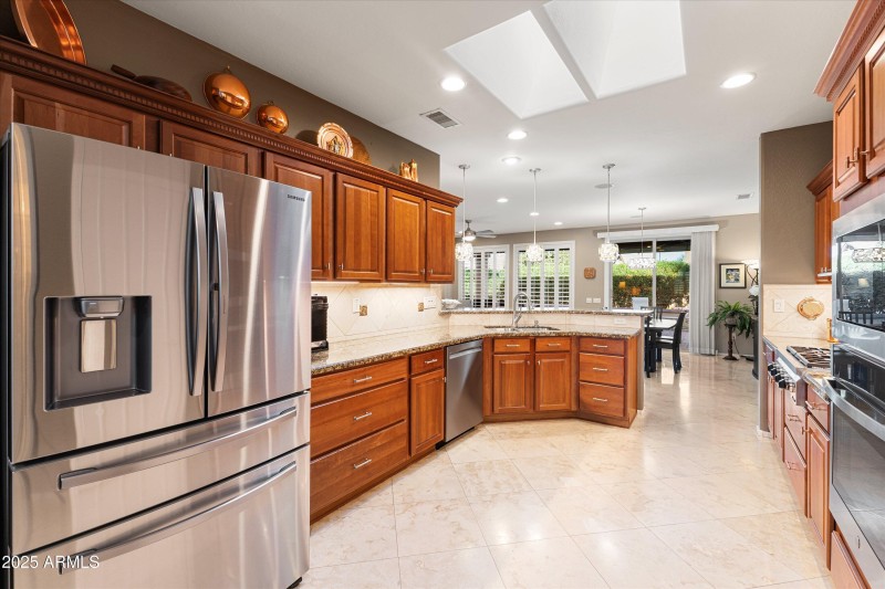 Kitchen toward Dining Area