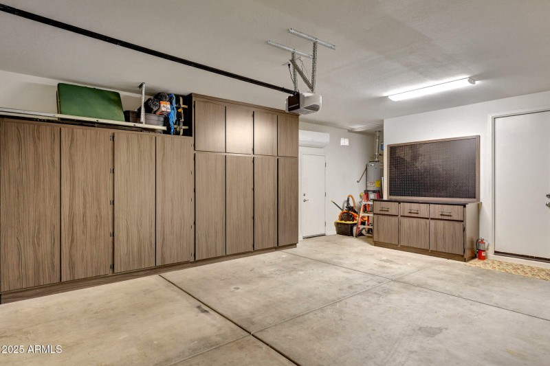 Garage Workbench Area