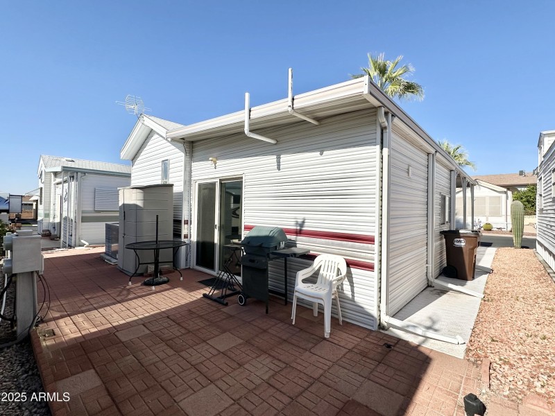 SO MUCH BACK PATIO SPACE