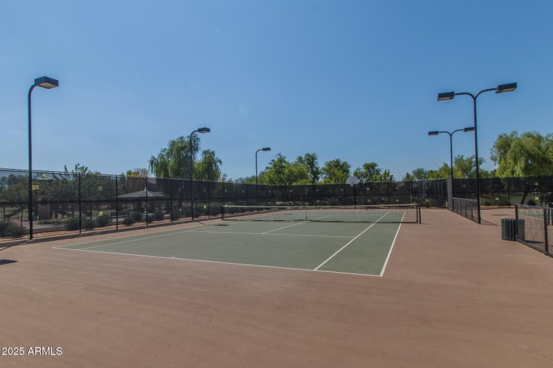 C) COMMUNITY TENNIS COURTS