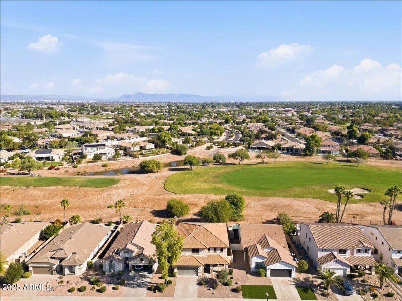 Golf Course Behind Home
