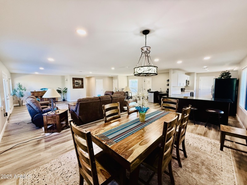 Dining in Great Room