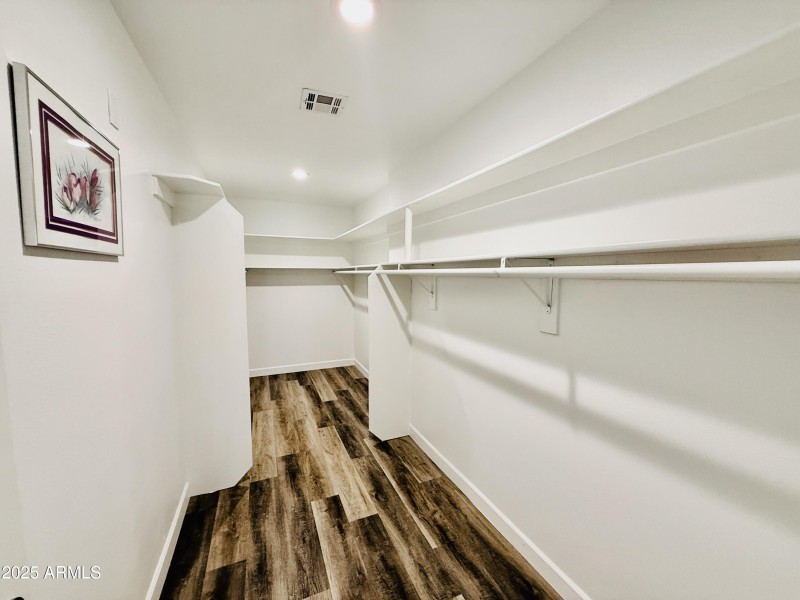 Large Primary Walk-in Closet