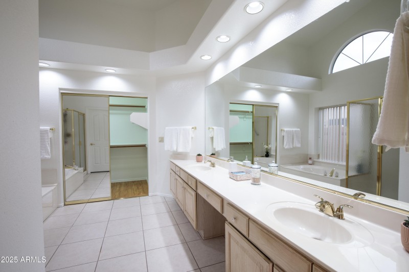 Spacious Master Bath