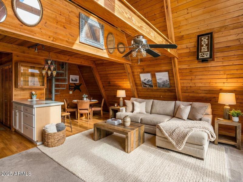 Firefly_Stage this room with modern moun