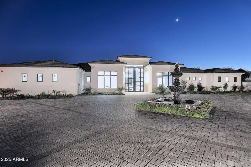 Night-Front Corner View