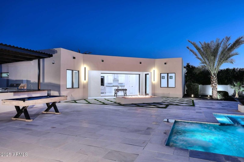 Night-Guest House Exterior View