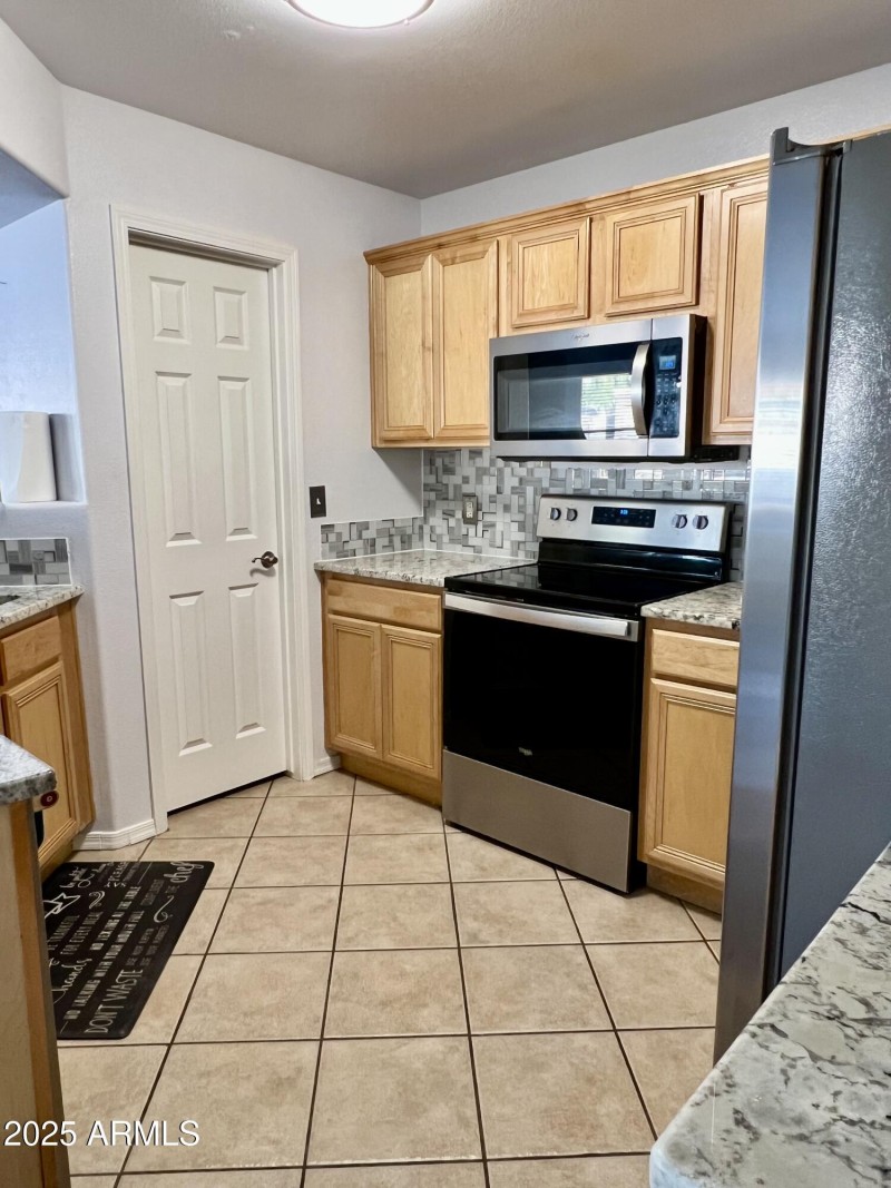 stainless appliances