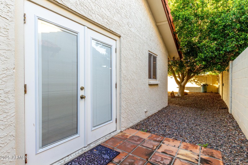 French Door / Side Yard
