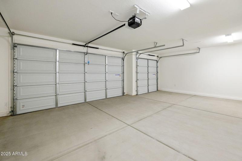 3 CAR WIDE GARAGE