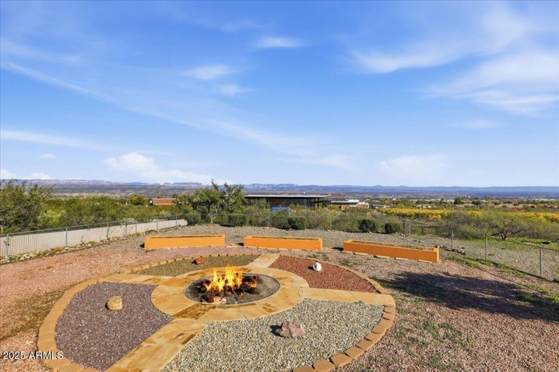 Deck View to Red Rocks