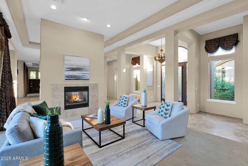 Living Room Fireplace