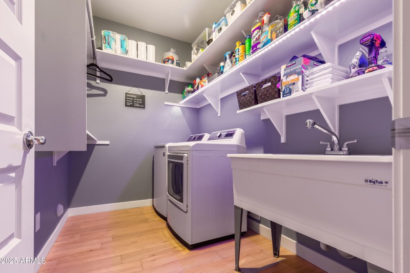 Spacious Laundry Room