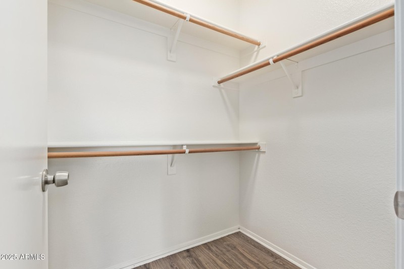 Primary walk-in Closet