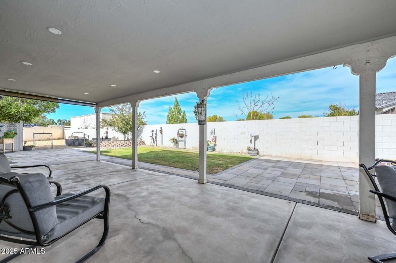 Covered Patio-Backyard