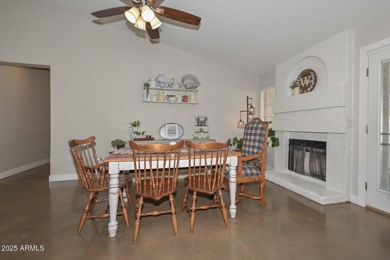 Family Room-Fireplace