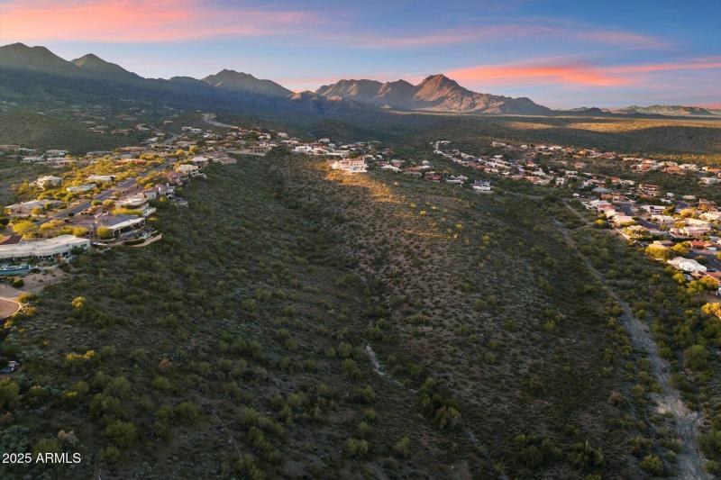 Aerial View Showing Elevation & Privacy