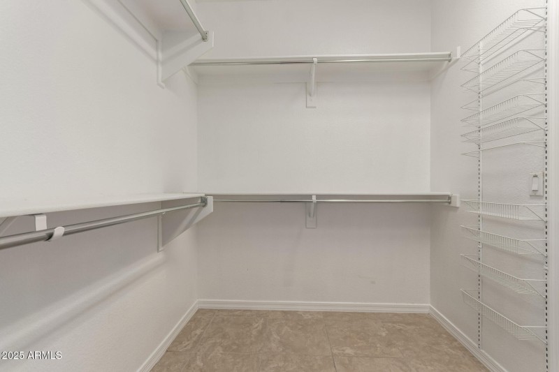 LARGE Primary BR Walk-In Closet