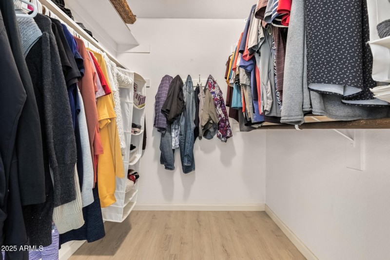 Primary bedroom closet