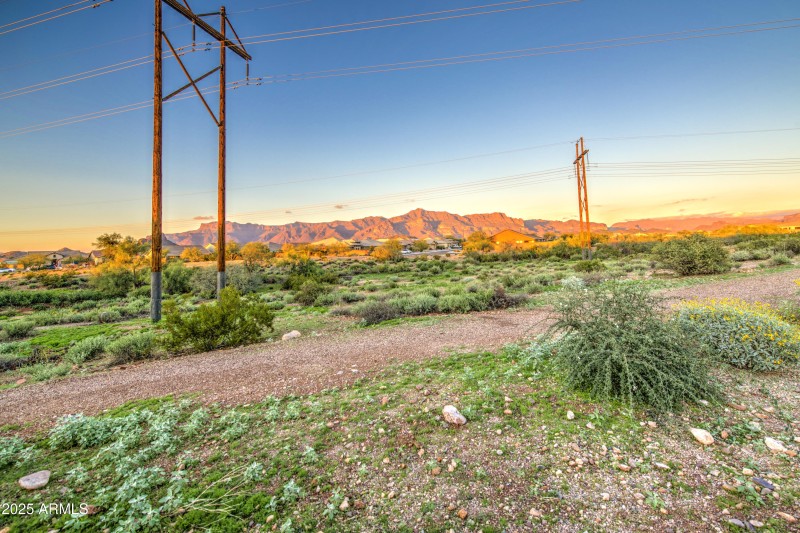 Those mountain sunset colors!