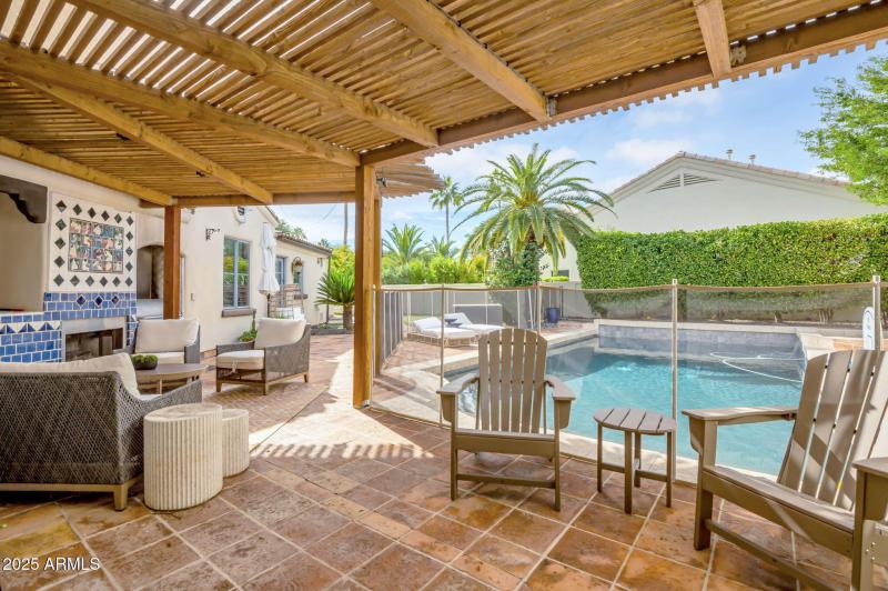 Backyard w/ Gated Pool