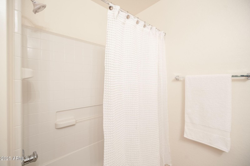 bathroom two - tub-shower combo