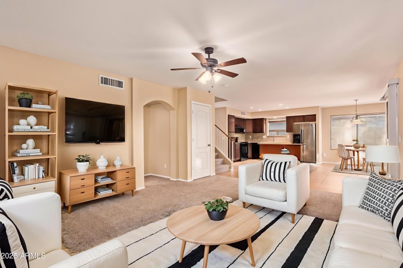 Melvin Great Room Staged