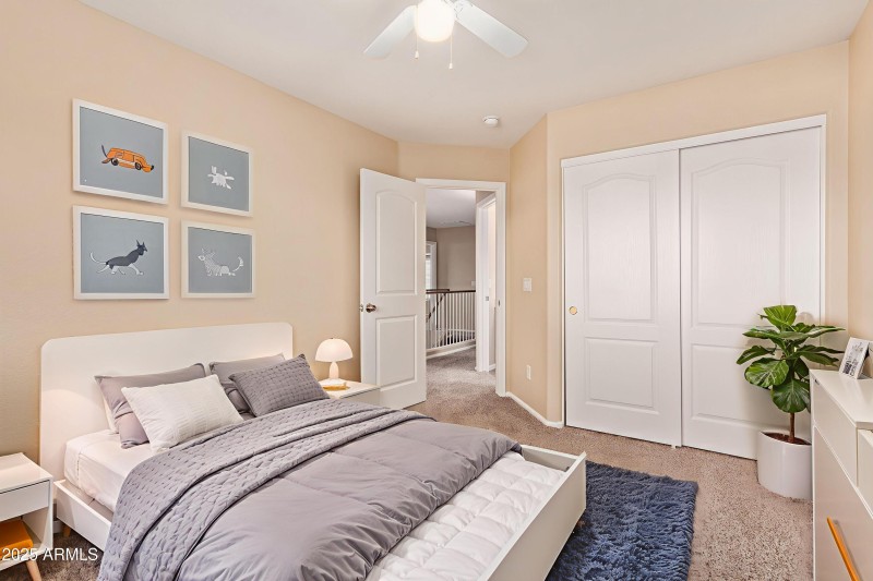 Melvin Bedroom 3 Staged..