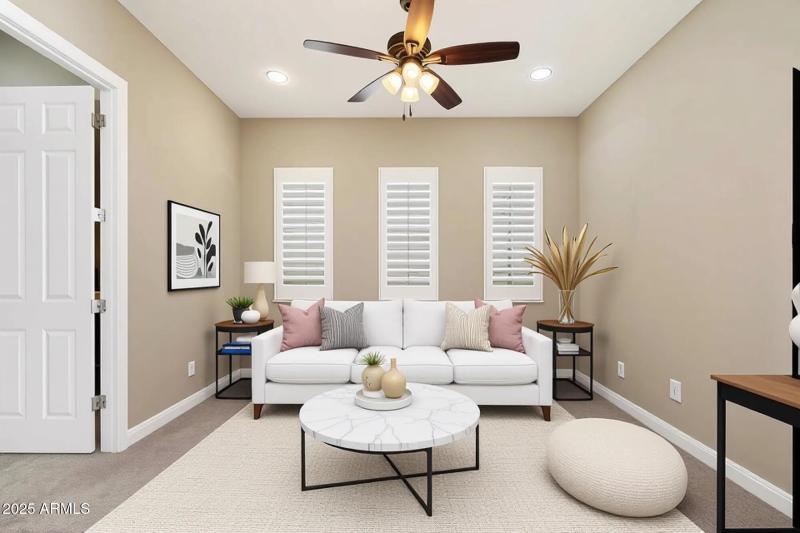 Attached Casita Sitting Area