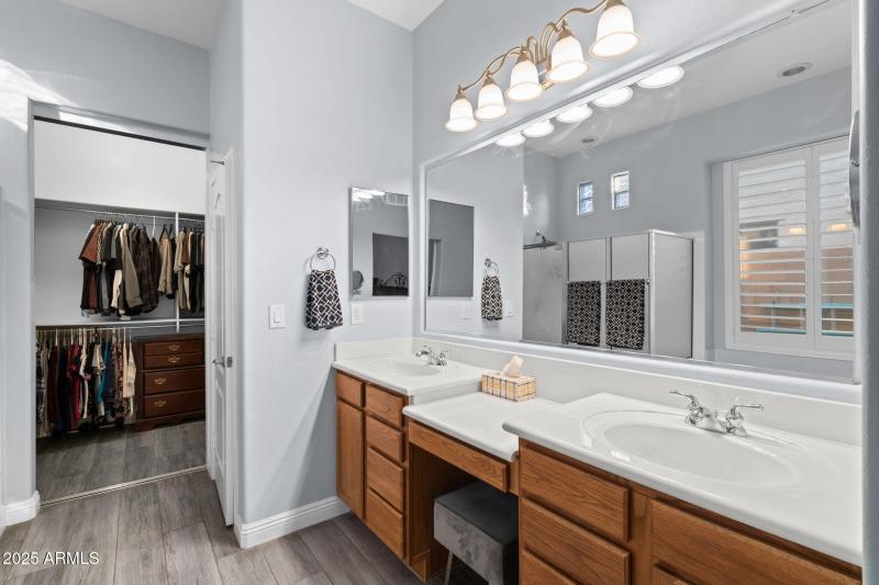 DOUBLE SINK MASTER BATHROOM